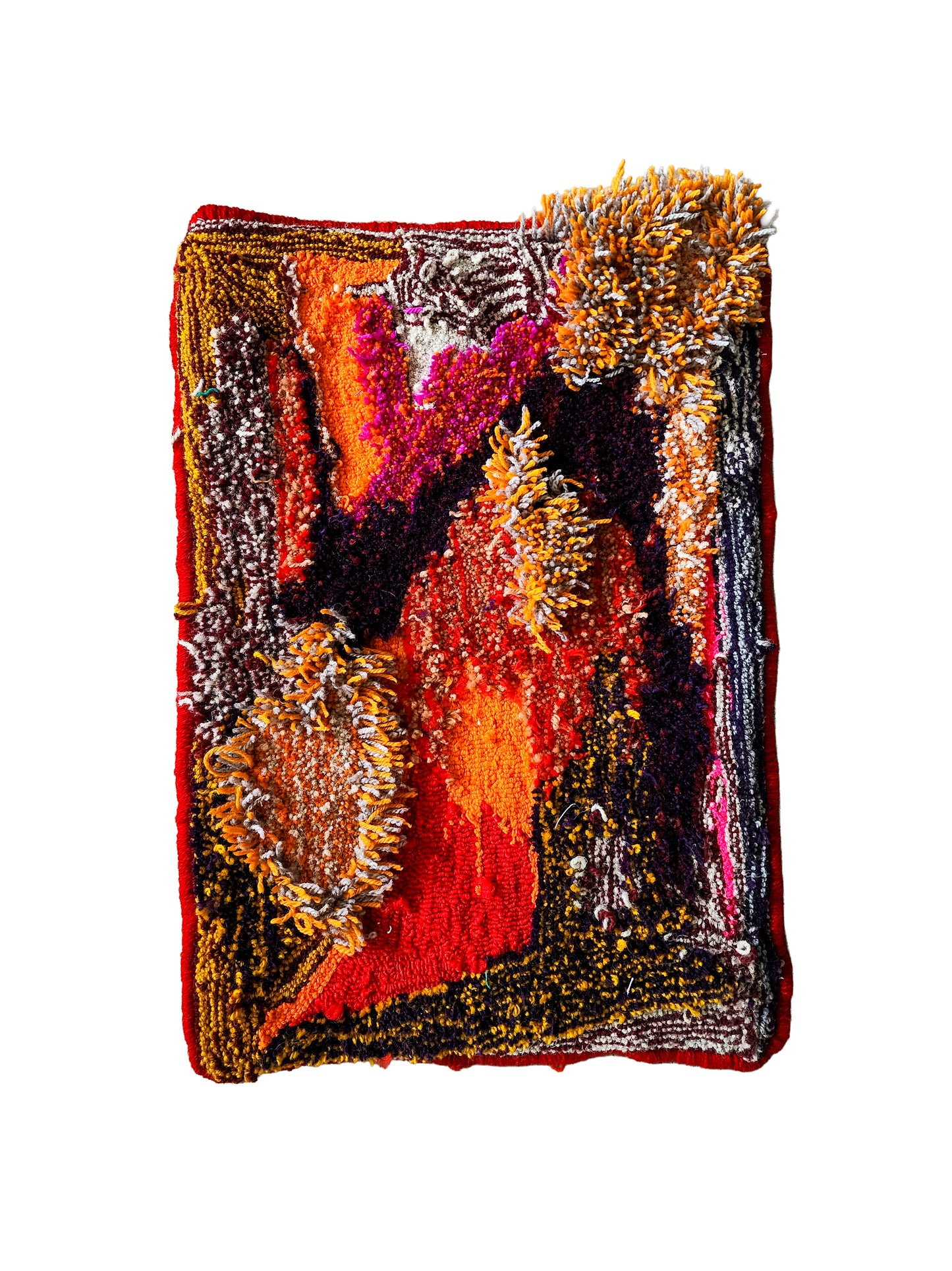 SMALL RUG : Fire Fur Rug 2ft x 1.5ft