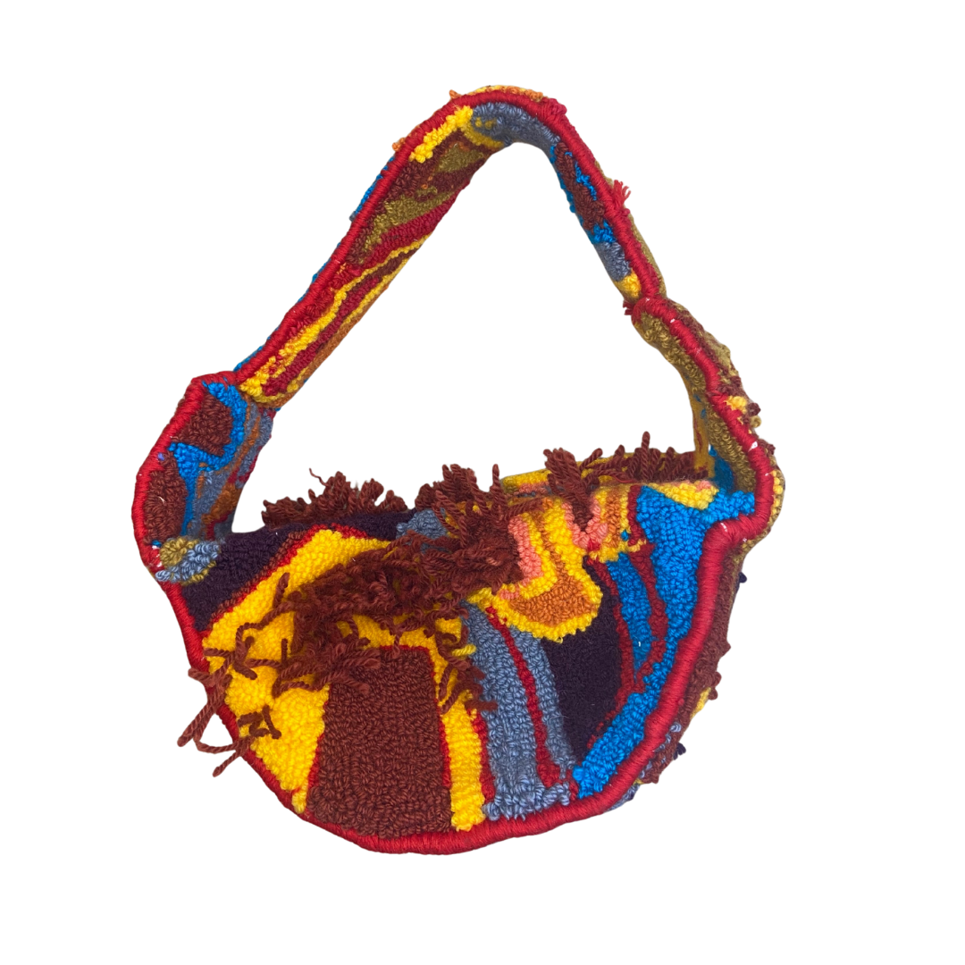 BAG: Primary color banana bag