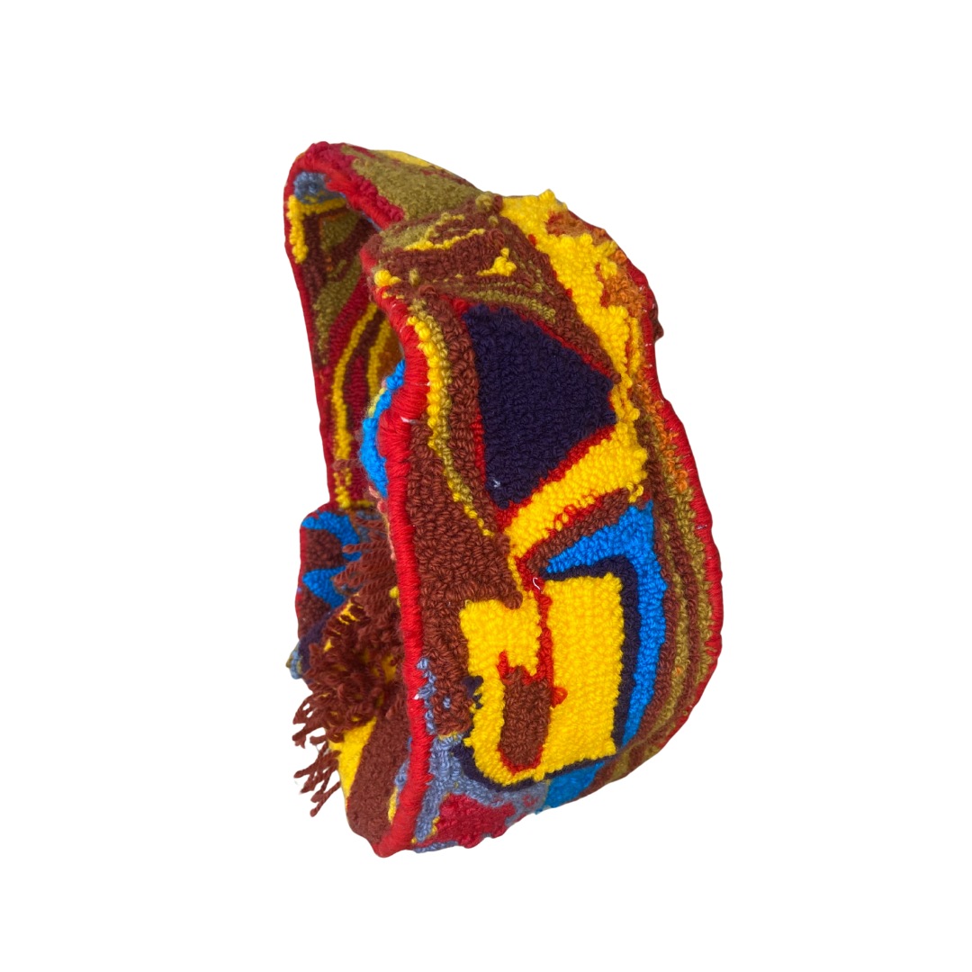 BAG: Primary color banana bag