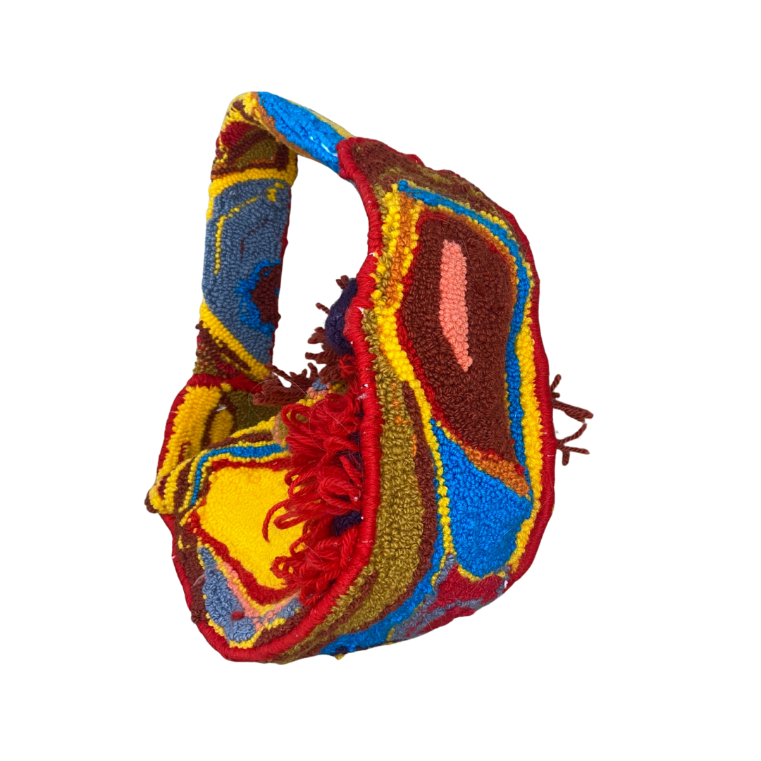 BAG: Primary color banana bag