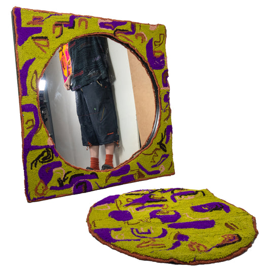 MIRRORS: Rug and Mirror Set