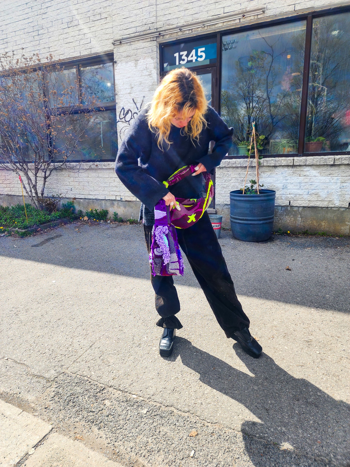 BAG: PURPLE BAG