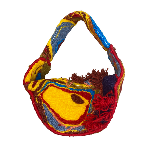BAG: Primary color banana bag